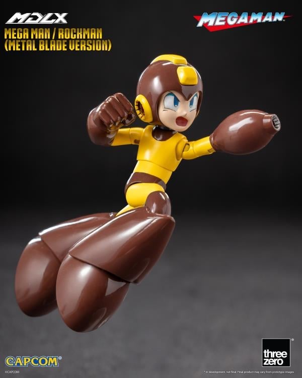 threezero Mega Man MDLX Articulated Figure Series Mega Man (Metal Blade Ver.) 4-Inch Action Figure - View 7