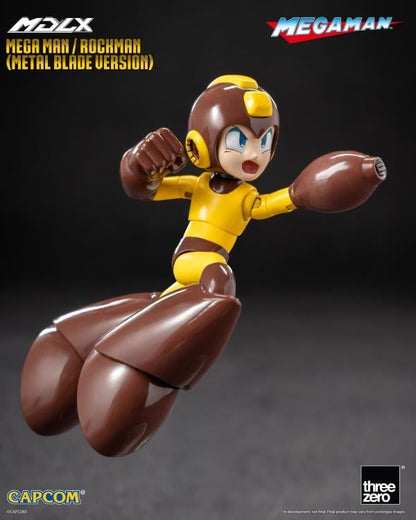 threezero Mega Man MDLX Articulated Figure Series Mega Man (Metal Blade Ver.) 4-Inch Action Figure - View 7