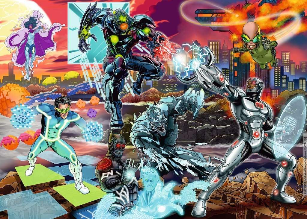 Ravensburger DC Comics Collector's Edition Cyborg 1000-Piece Jigsaw Puzzle - View 3