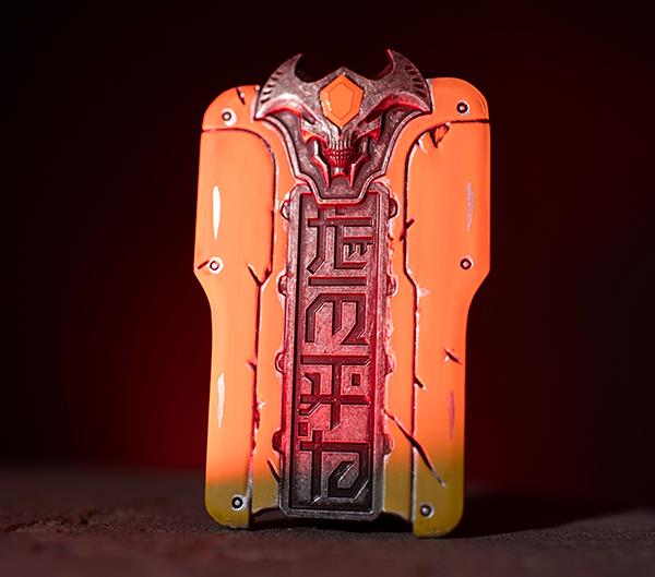 Bethesda Doom: The Dark Ages Keycard Replica 3-Pack in Zinc Alloy - View 6
