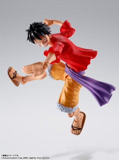 Bandai Tamashii Nations S.H.Figuarts One Piece Monkey D. Luffy The Raid on Onigashima Action Figure - View 7