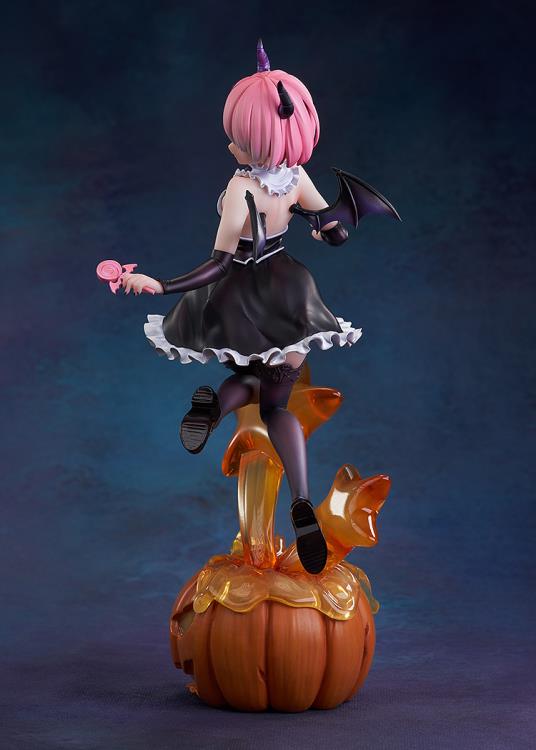 Kadokawa Re:Zero Starting Life in Another World KD Colle Ram (Phantom Night Wizard Ver.) 1/7 Scale Figure, 10.12-Inch - View 10