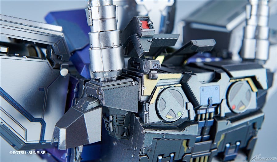 Bandai Mobile Suit Gundam BN Metal Works Vol. 1 RX-78-2 Gundam Metal Model Kit, 6.3-Inch - View 11