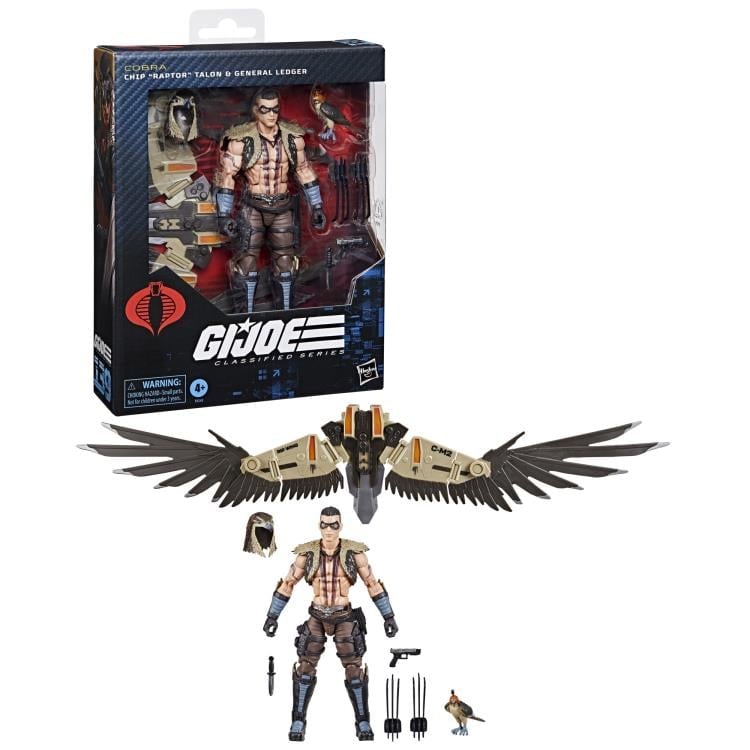 Hasbro G.I. Joe Classified Series #139 Chip Raptor Talon Action Figure - View 9