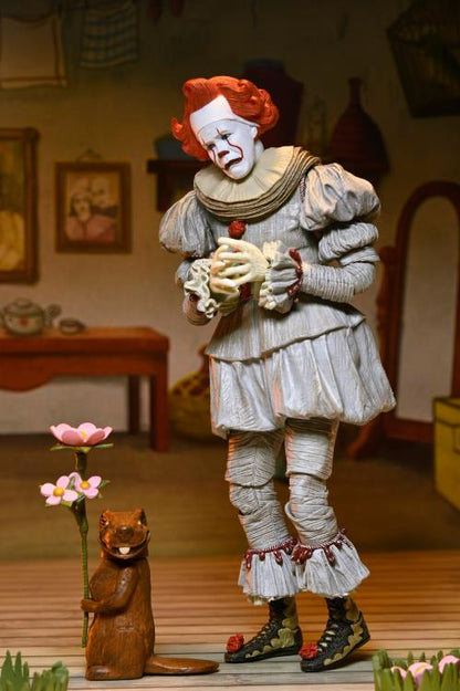 NECA IT: Welcome to Derry Ultimate Bob Gray as Pennywise Action Figure - View 8