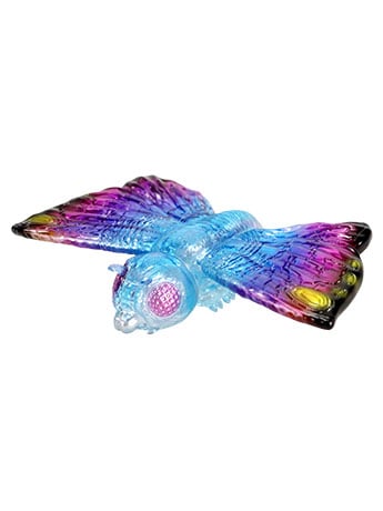 CCP Godzilla vs. Mothra (1992) Middle Size Series Mothra (Clear Blue Pink Ver.) Vinyl Figure