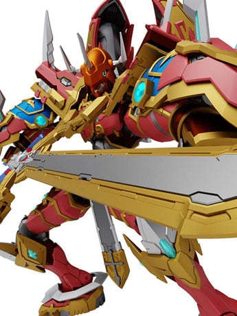 Bandai Figure-rise Standard Amplified Digimon Frontier Kaiser Greymon Model Kit