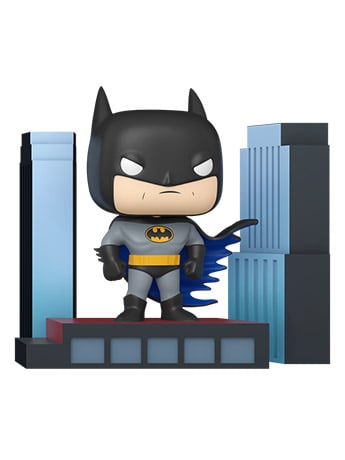 Funko Pop! Deluxe Batman: The Animated Series #549 Batman on Rooftop Vinyl Figure