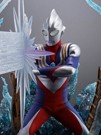 Bandai FiguartsZERO Ultraman Tiga (Multi Type) Action Figure 8-Inch