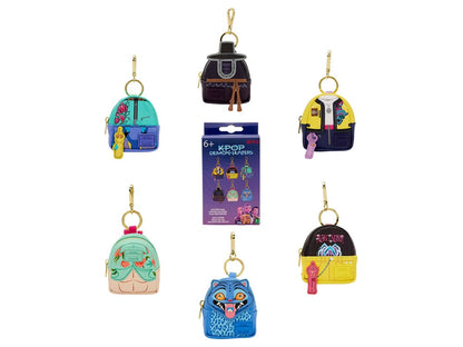 Loungefly KPop Demon Hunters Random Mini Backpack Keychain Charm - View 2