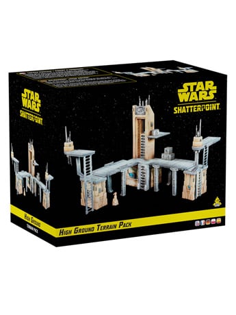 Atomic Mass Games Star Wars: Shatterpoint High Ground Terrain Pack Tabletop Battlefield Accessory