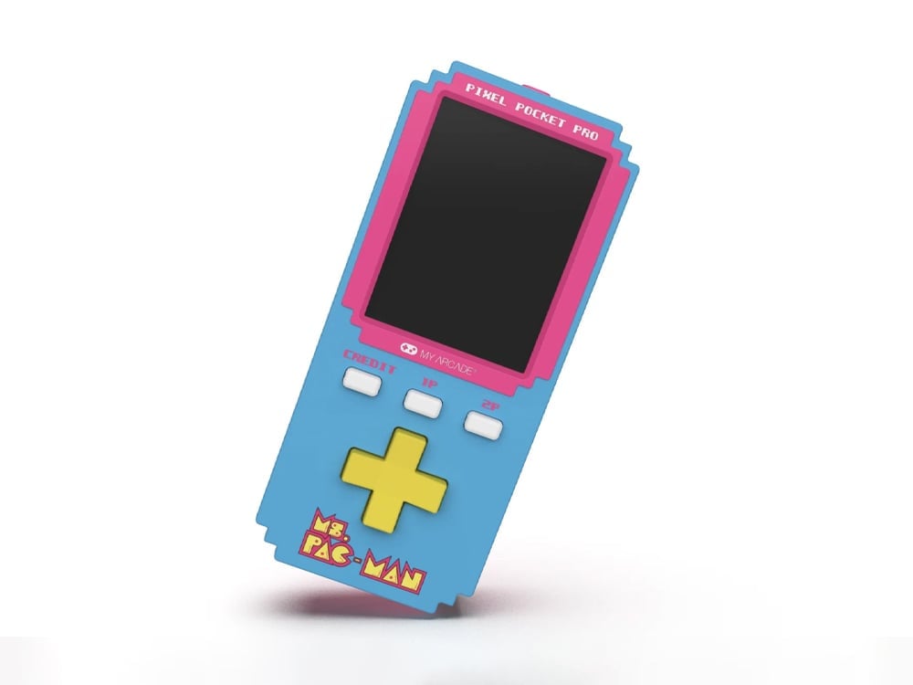 My Arcade Pac-Man Ms. Pac-Man Pixel Pocket Pro Portable Gaming System - View 2