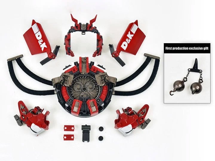 DNA Design DK-20 Upgrade Kit (Reissue) with Gift Plastic Model Accessory Set - View 2