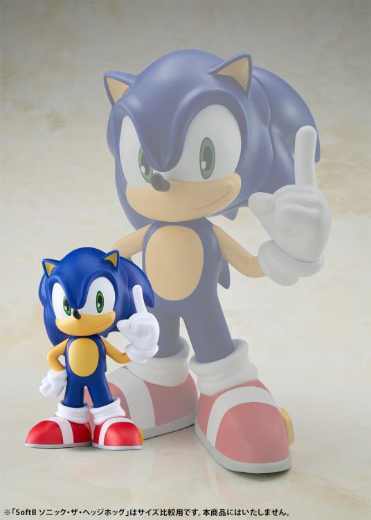 Bellfine Sonic the Hedgehog SoftB Half Sonic 6-Inch PVC Figure - View 7