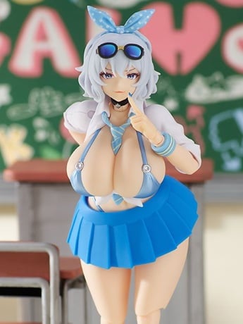 Amakuni GALHolic Mio 1/10 Scale Model Kit 6.7-Inch