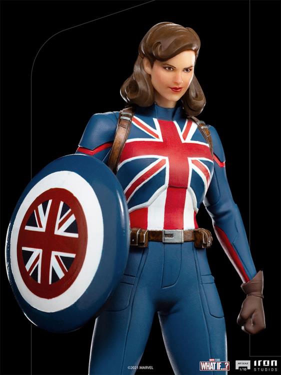 Iron Studios Marvel What If...? Captain Carter 1/10 Art Scale Limited Edition Statue - View 9