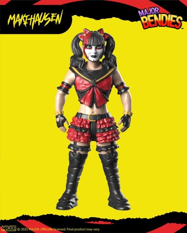 Major Bendies MakiHausen 9-Inch Figure of Maki Itoh - View 3
