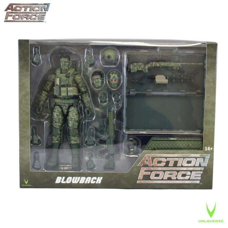 Valaverse Action Force Blowback Deluxe Sniper 1/12 Scale Plastic Figure - View 5
