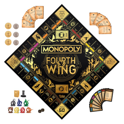 Hasbro Monopoly: Fourth Wing Property-Trading Board Game - View 17