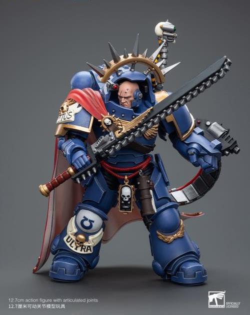 JoyToy Warhammer 40K Ultramarines Captain in Gravis Armour 1/18 Scale Action Figure - View 9