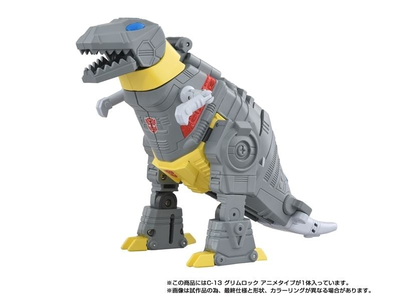 Takara Tomy Transformers Missing Link C-13 Grimlock (Anime Color Ver.) 5.7-Inch Action Figure - View 9