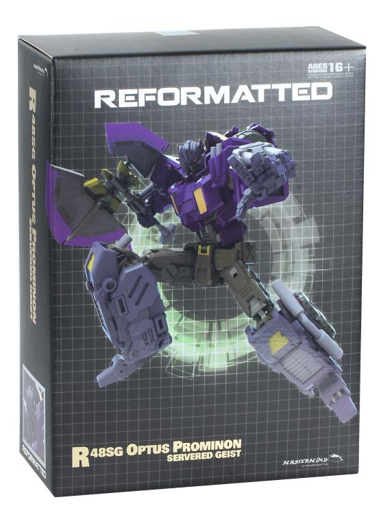 Mastermind Creations Reformatted R-48SG Optus Prominon Servered Geist Figure, 7.9-Inch - View 11
