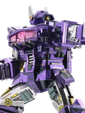 MU Model Transformers G1 Shockwave 3D Metal Puzzle Model Kit 8.3-Inch
