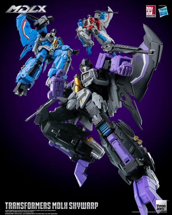 threezero Transformers MDLX Articulated Figure Series Skywarp 7.8-Inch Action Figure - View 22