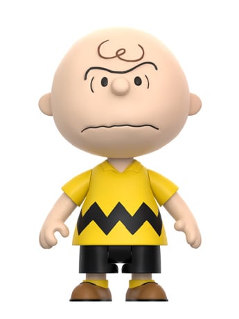 Super7 Peanuts ReAction Charlie Brown and the Kite-Eating Tree (Comic Panel) Action Figure
