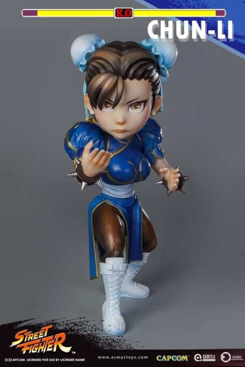 Asmus Toys Street Fighter Qbitz XL Chun-Li 6.7-Inch Vinyl Figure - View 3