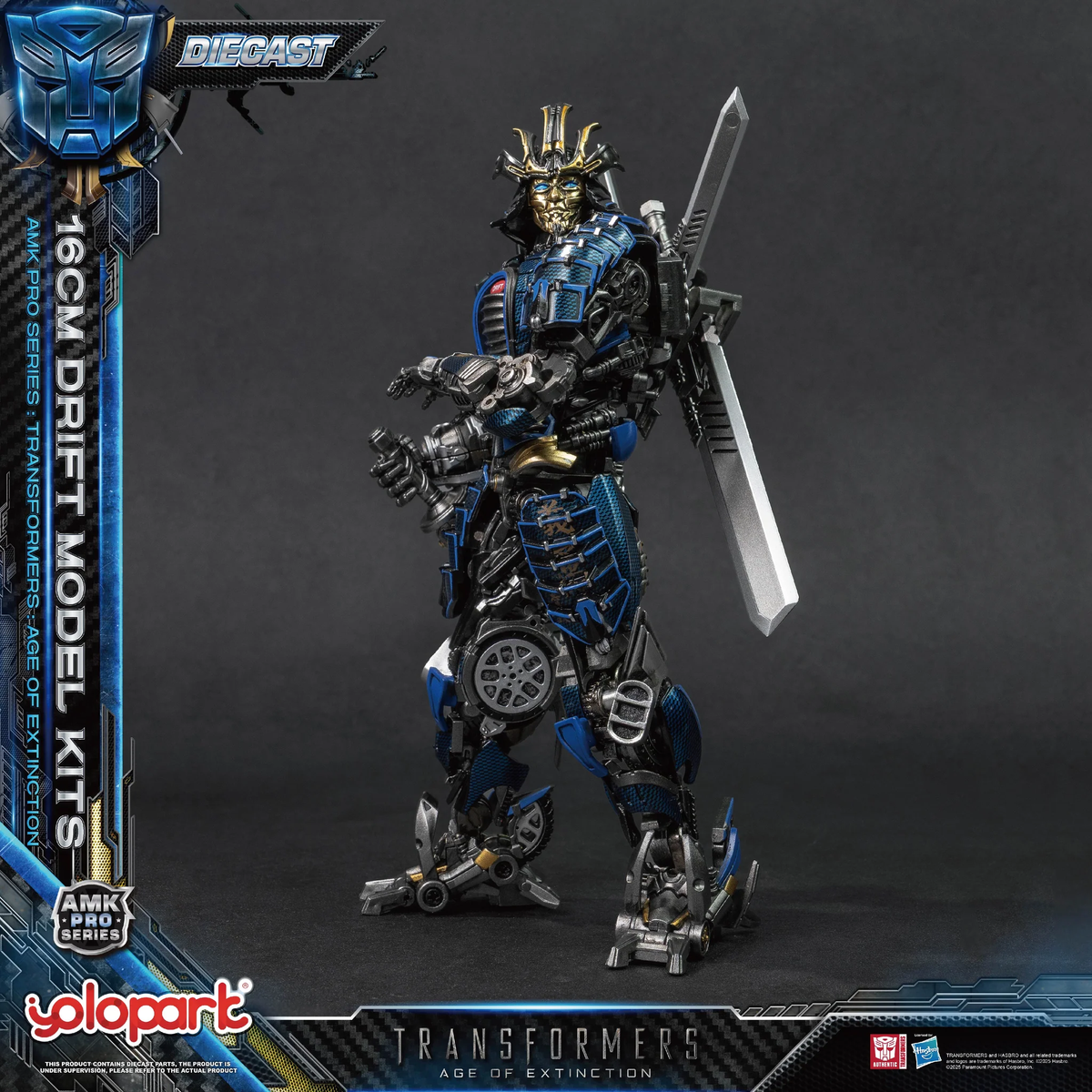 Yolopark Transformers: Age of Extinction AMK Pro Drift 6.3-Inch Model Kit - View 18