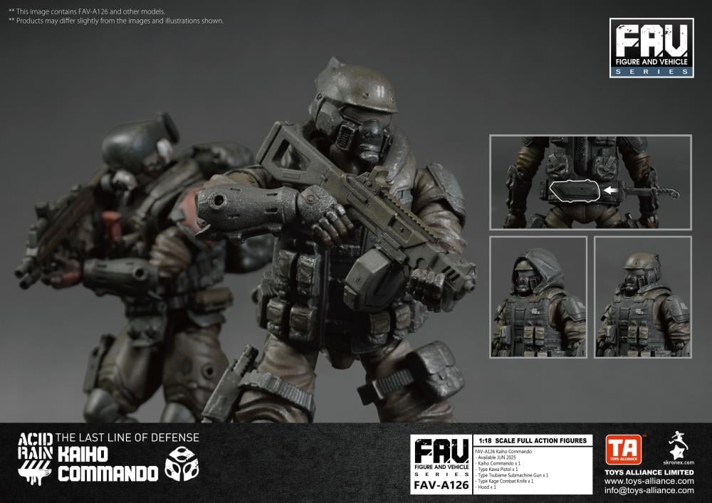 Toys Alliance Acid Rain FAV-A126 Kaiho Commando Action Figure - View 11