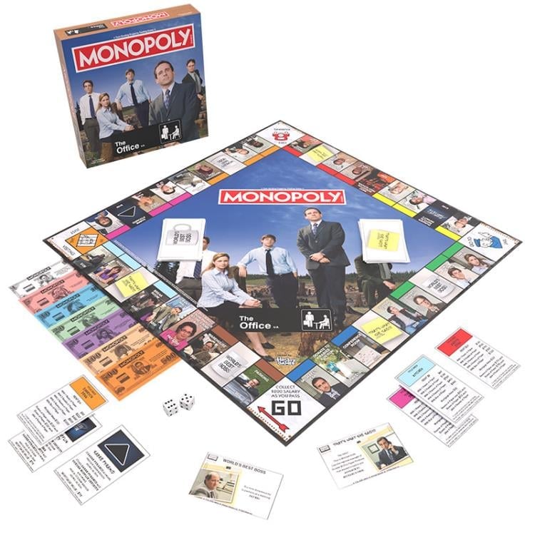 Hasbro Monopoly: The Office Property-Trading Board Game - View 4