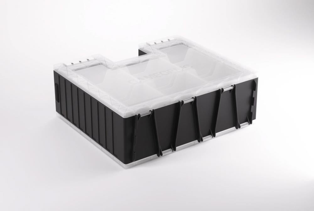 Gamegenic Game Castle (Black/White/Clear) Storage Box for Board Games - View 11