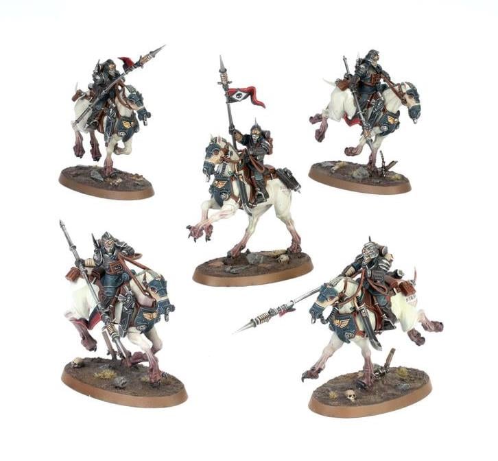Games Workshop Warhammer 40,000 Astra Militarum Death Riders Citadel Plastic Miniatures Set - View 3