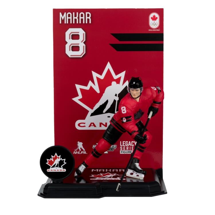 McFarlane Toys Team Canada SportsPicks Cale Makar Olympics 7-Inch Posed Figure - View 3
