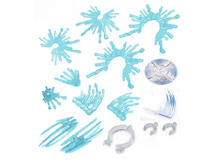 Gong Blood Effect Kit Blue 1/12 Scale Plastic Accessory Set - View 2