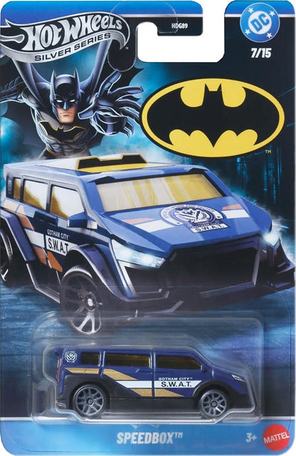 Mattel Hot Wheels DC Comics Silver Series 2026 Mix 2 Set of 5 1/64 Scale Die-Cast Models - View 6
