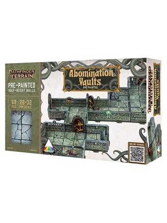 Archon Studios Dungeons & Lasers Pathfinder Terrain Abomination Vaults Pre-Painted Miniatures Set