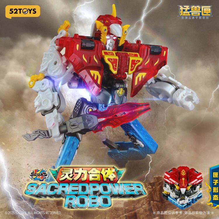 52Toys BeastBOX Squad Sacredpower Robo 1/4 Scale Action Figure - View 5