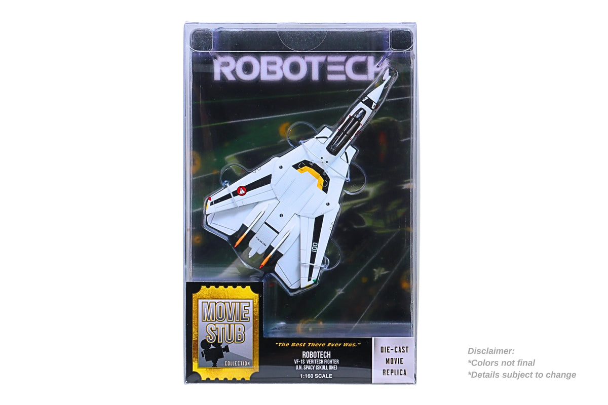 Daron Worldwide Trading Robotech Movie Stub VF-1S Fighter Skull One 1/160 Scale Diecast Model - View 3