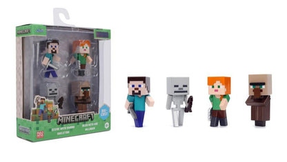 Jada Toys Minecraft MetalFigs 2.5-Inch Mini Figure Four-Pack - View 9