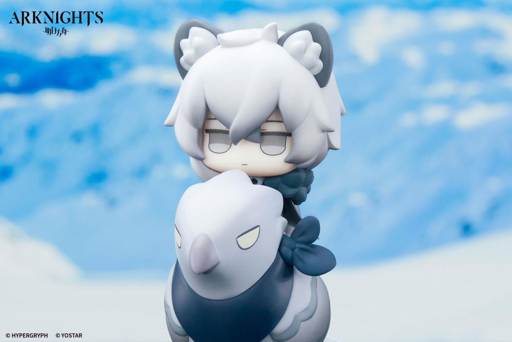 Apex Arknights Happy Shake Silver Ash Springy Chibi Figure - View 7