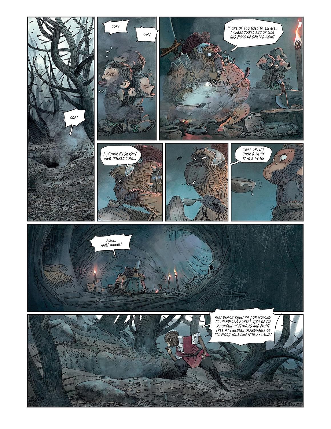 Oni Press The Monkey King Omnibus Journey to the West Book - View 7