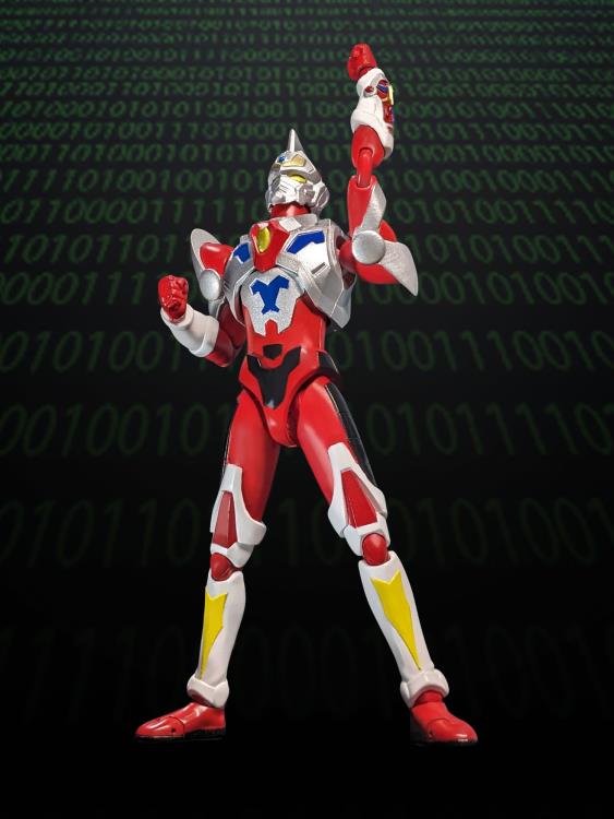 Evolution-Toy Gridman Universe HAF Gridman (Animation Style) Action Figure, 6.7-Inch - View 3