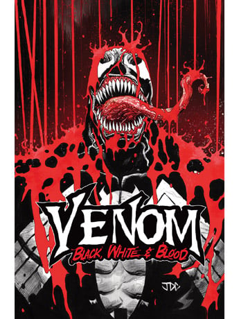 Marvel Comics Venom: Black, White and Blood Treasury Edition Book 13-Inch