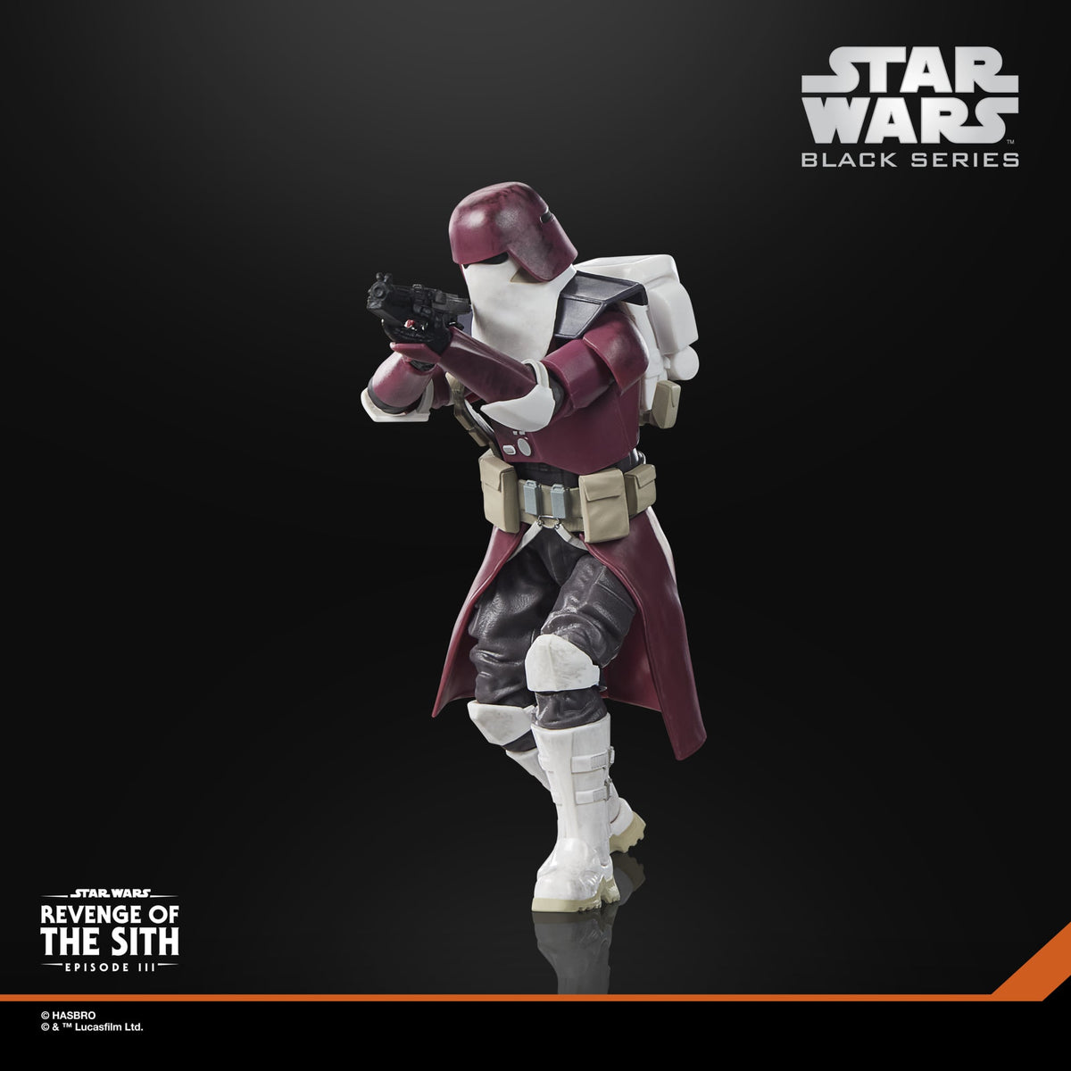 Hasbro Star Wars: Black Series Galactic Marine Revenge of the Sith Plastic Action Figure - View 5
