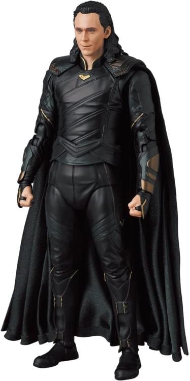 Medicom Toy MAFEX No.169 Marvel Avengers: Infinity War Loki 8-Inch Action Figure - View 5