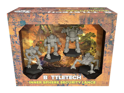 Catalyst Game Labs BattleTech Inner Sphere Security Lance Mercenaries ForcePack Miniatures - View 2