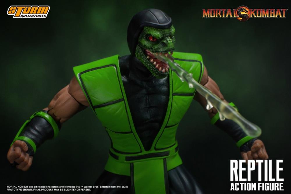Storm Collectibles Mortal Kombat VS Series Reptile 1/12 Scale 8-Inch Action Figure - View 21